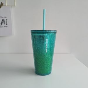 NWT Starbucks Green Bubble Ombre Tumbler